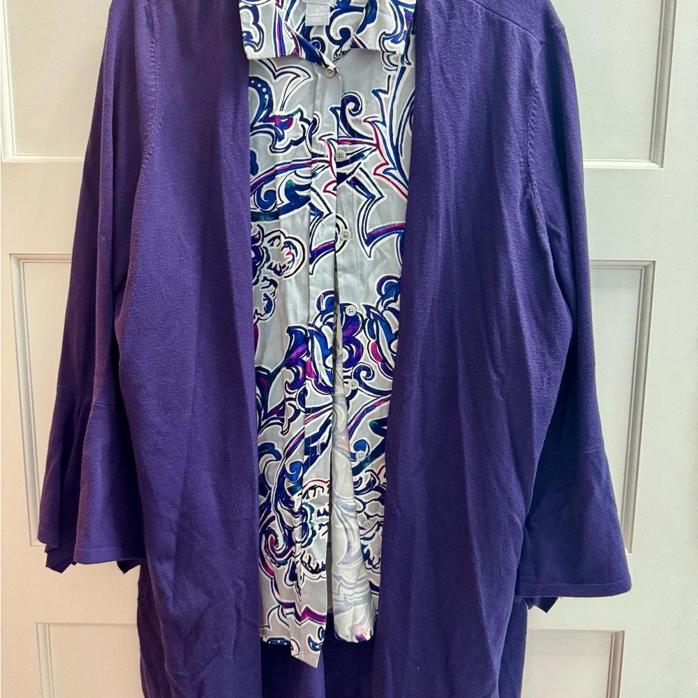 Chico’s Purple Women's sweater
